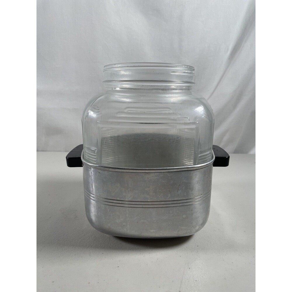 Genuine Glass Jar & Pan For VTG Hankscraft Automatic Vaporizer Humidifier 202-A